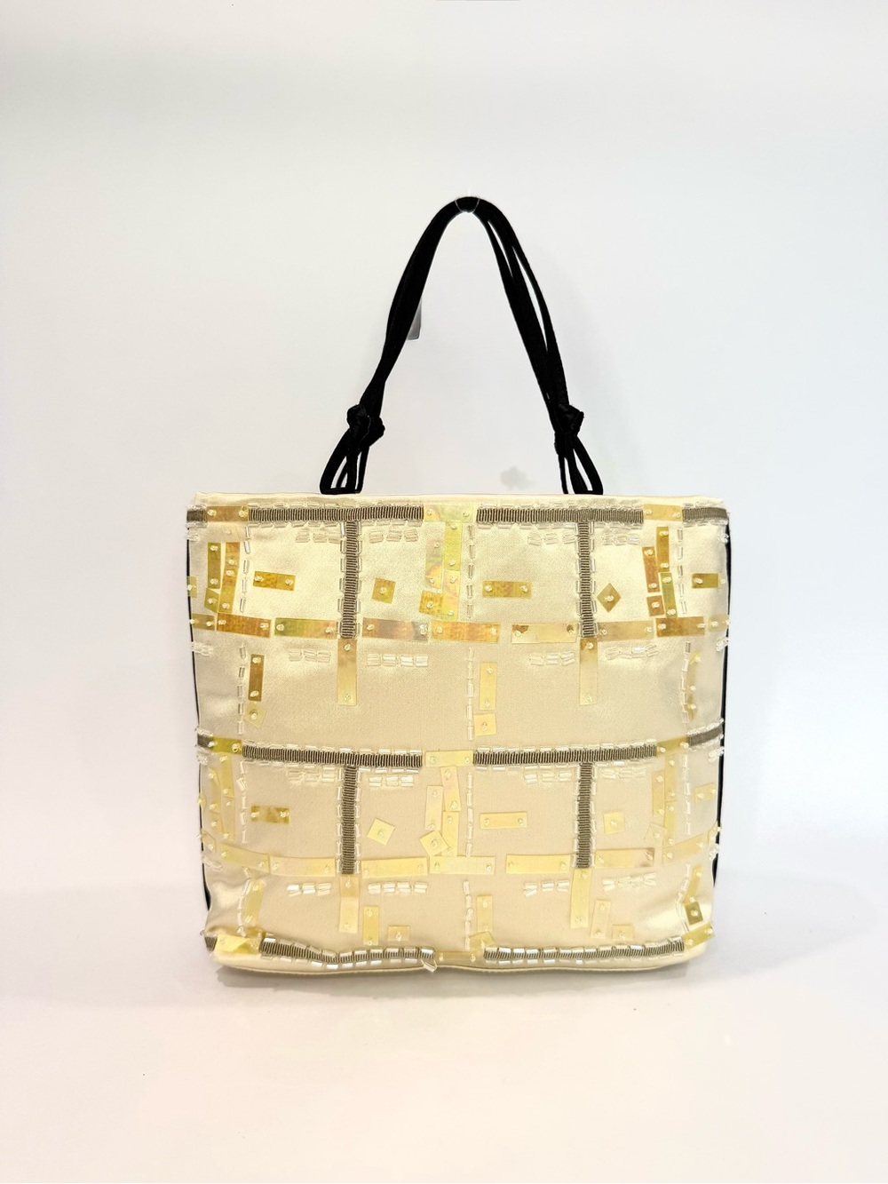 RARE Prada Sequin and Beaded Mini Satin Bag - Picture 4 of 10
